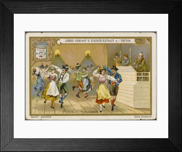 Framed Print : Tyrolean Dance Framed Print : Tyrolean Dance