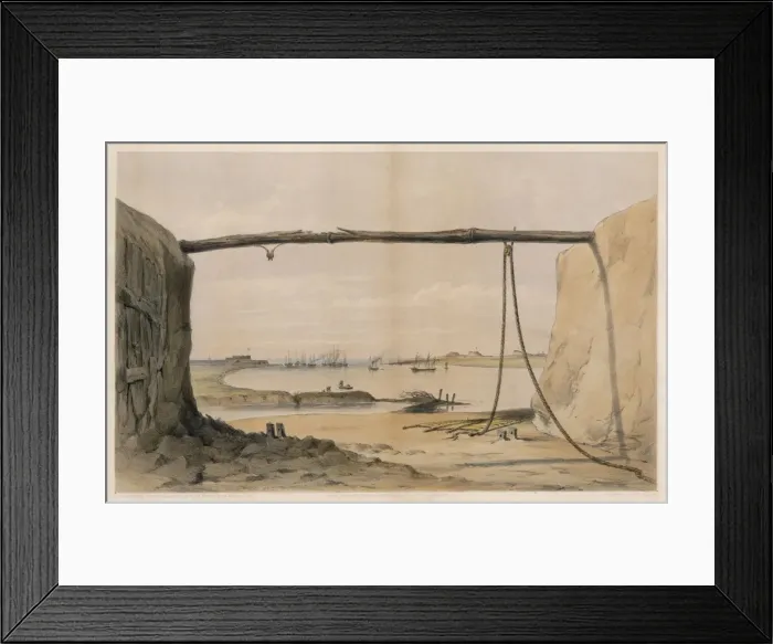 Framed Print : TAKU FORTS Framed Print : TAKU FORTS