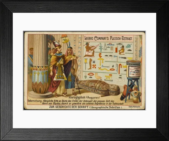 Framed Print : Egyptian Writing Framed Print : Egyptian Writing