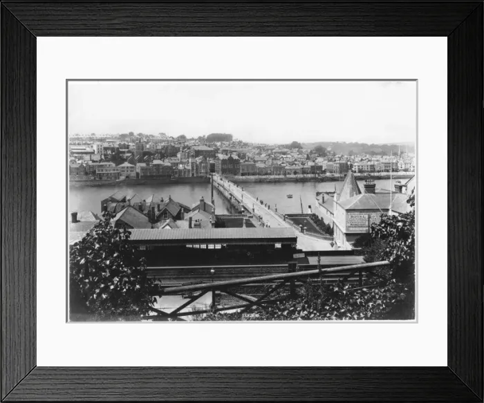 Framed Print : Bideford Station - 1906 Framed Print : Bideford Station - 1906