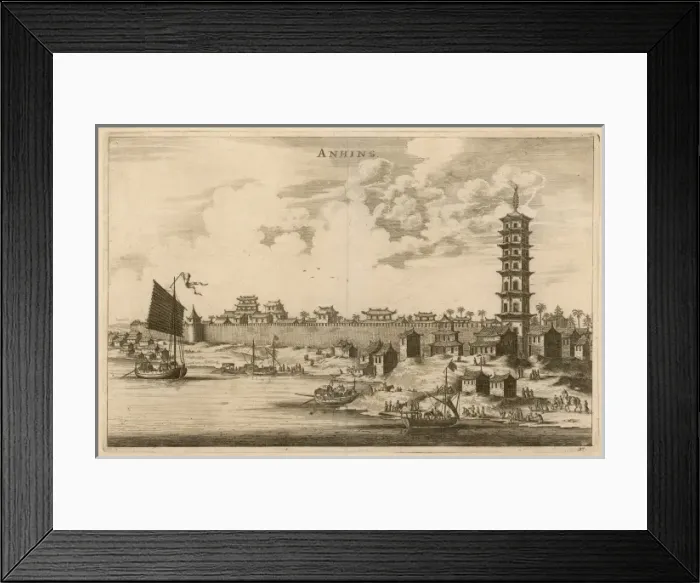 Framed Print : China - Anhing Framed Print : China - Anhing