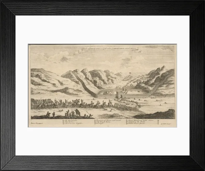 Framed Print : Embassy at Great Wall Framed Print : Embassy at Great Wall
