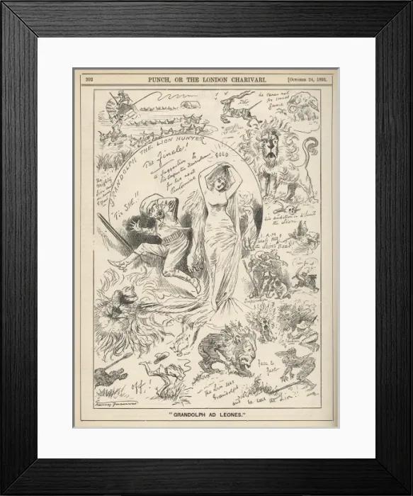 Framed Print : Grandolph Ad Leones Framed Print : Grandolph Ad Leones
