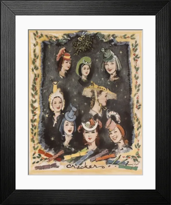 Framed Print : Christmas Decorations by William Barribal Framed Print : Christmas Decorations by William Barribal