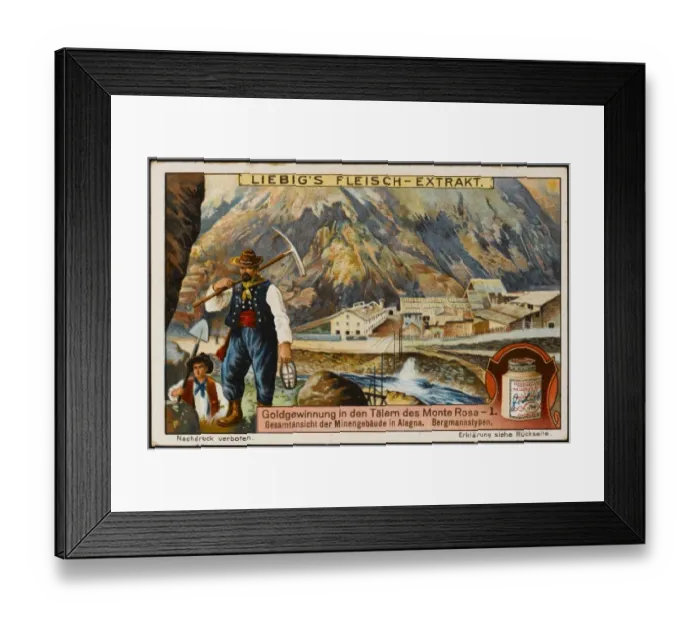 Framed Print : Gold at Monte Rosa 1 Framed Print : Gold at Monte Rosa 1
