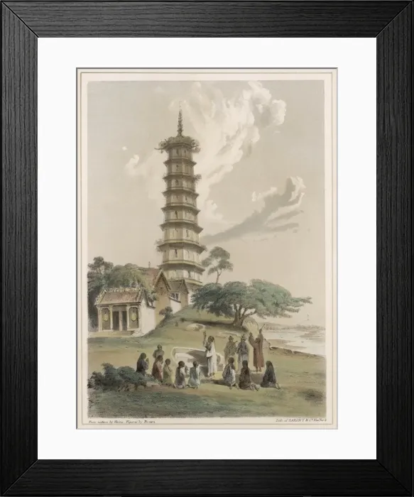 Framed Print : Pagoda at Huangpu Framed Print : Pagoda at Huangpu