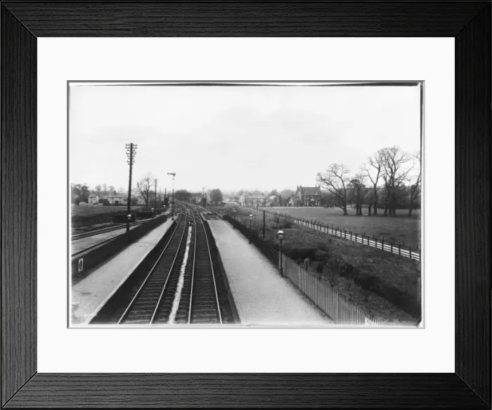 Framed Print : Ashtead Station - 1913 Framed Print : Ashtead Station - 1913