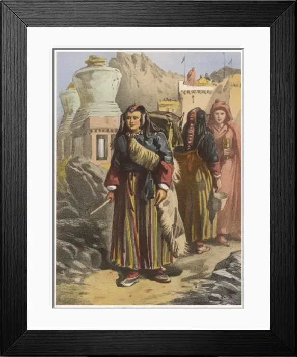 Framed Print : Chinese Countrywomen Framed Print : Chinese Countrywomen