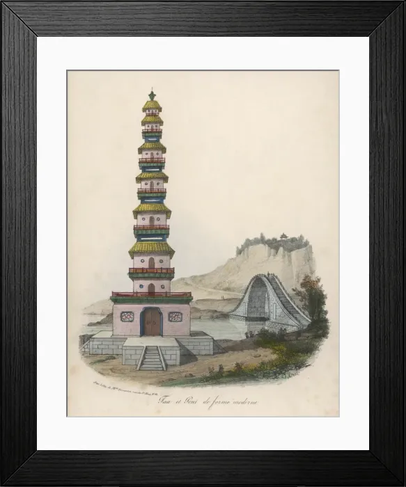Framed Print : Chinese Pagoda Framed Print : Chinese Pagoda