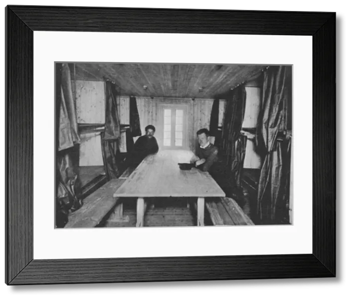 Framed Print : The Interior of the Amundsen Antarctic Expeditions Winter Q Framed Print : The Interior of the Amundsen Antarctic Expeditions Winter Q