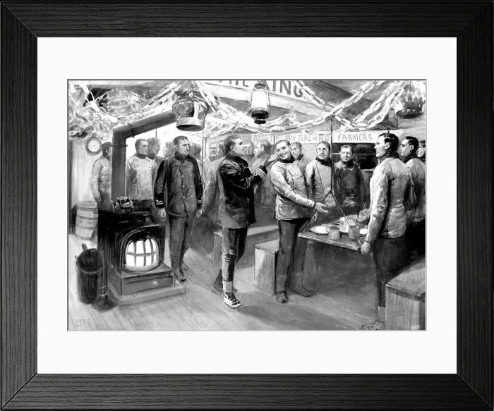 Framed Print : Midwinter Day Celebration, National Antarctic Expedition, 19 Framed Print : Midwinter Day Celebration, National Antarctic Expedition, 19