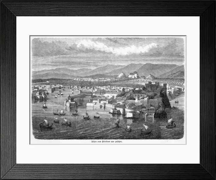 Framed Print : Greece Piraeus Framed Print : Greece Piraeus