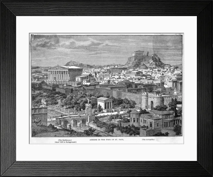 Framed Print : Greece Athens Framed Print : Greece Athens