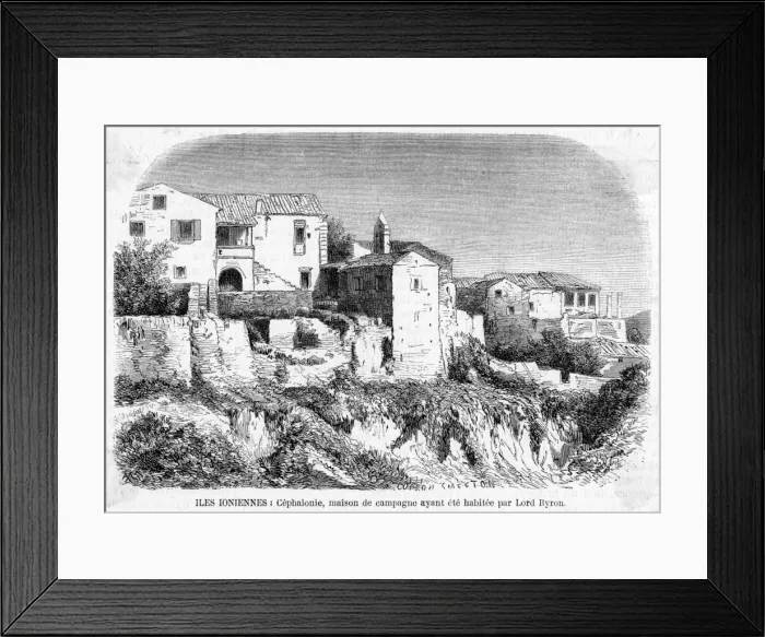 Framed Print : Greece Kefalonia Framed Print : Greece Kefalonia