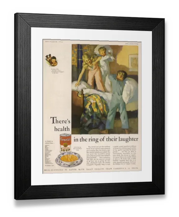 Framed Print : Campbells Veg Soup Framed Print : Campbells Veg Soup