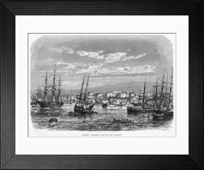 Framed Print : Greece Piraeus Framed Print : Greece Piraeus