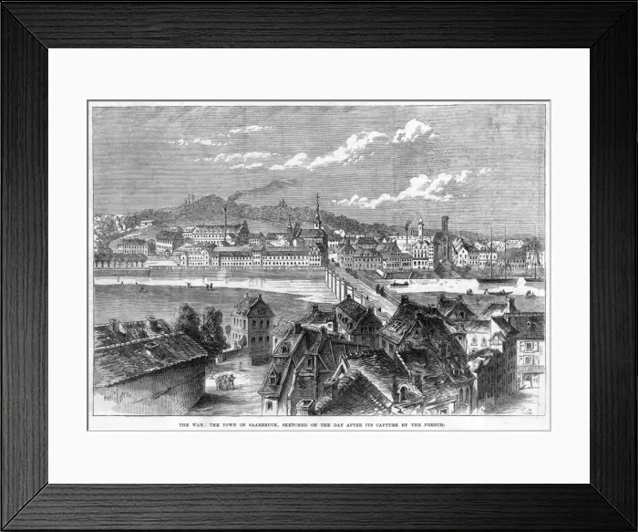 Framed Print : Germany Saarbrucken Framed Print : Germany Saarbrucken
