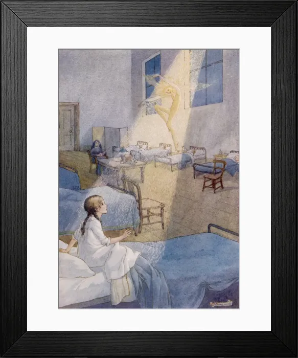 Framed Print : The Sand Fairy / Jacobs Framed Print : The Sand Fairy / Jacobs