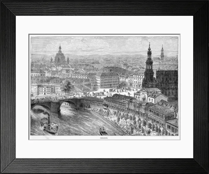 Framed Print : Germany Dresden Framed Print : Germany Dresden
