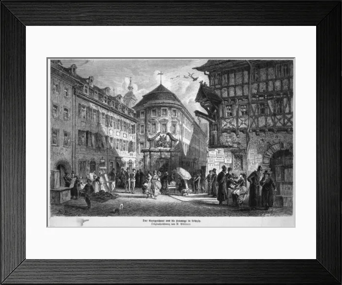 Framed Print : Germany Leipzig Framed Print : Germany Leipzig