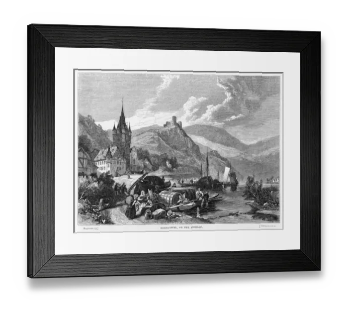 Framed Print : Germany Bernbastel