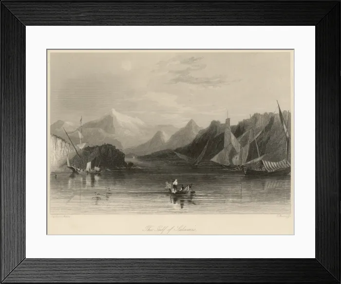 Framed Print : Greece Salamis Framed Print : Greece Salamis