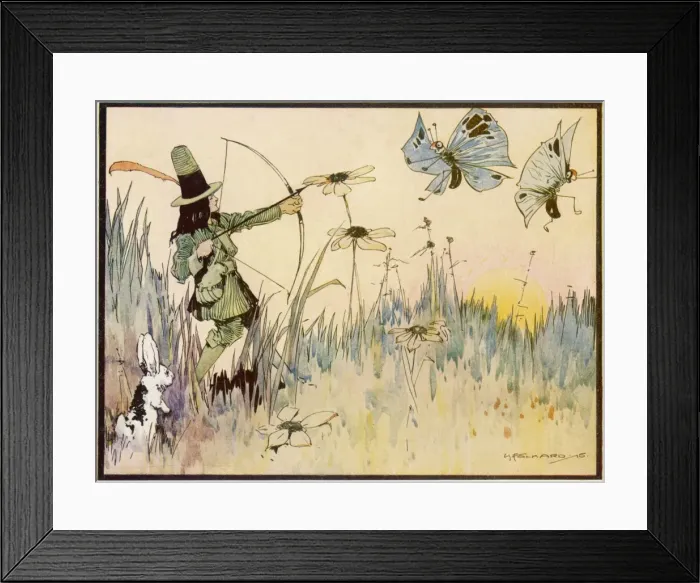 Framed Print : Hunting in Fairyland Framed Print : Hunting in Fairyland