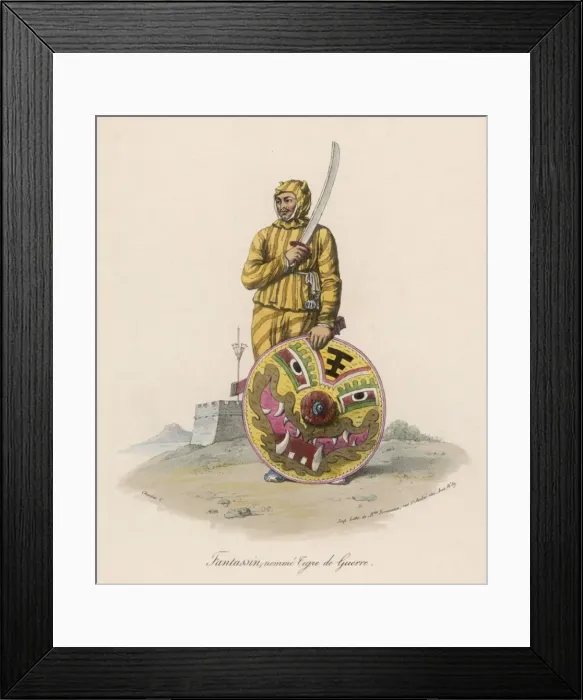 Framed Print : Chinese Infantryman