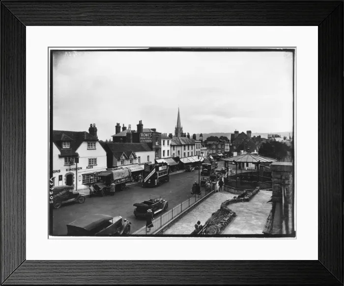 Framed Print : DORKING - 1928 Framed Print : DORKING - 1928