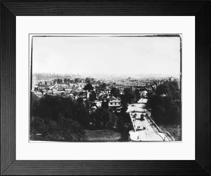 Framed Print : OXFORD - 1890 Framed Print : OXFORD - 1890