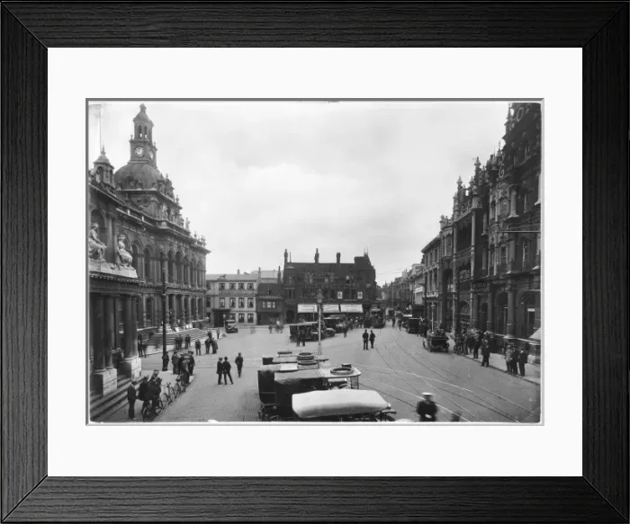 Framed Print : Ipswich Cornhill - 1921 Framed Print : Ipswich Cornhill - 1921