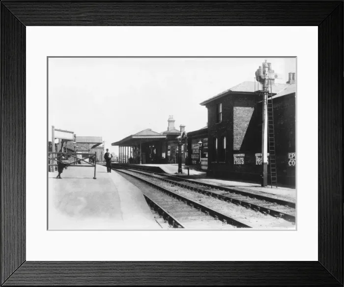 Framed Print : Newark Station - 1907 Framed Print : Newark Station - 1907