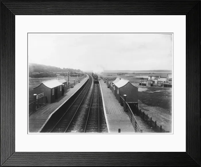 Framed Print : Dawlish Warren Station Framed Print : Dawlish Warren Station
