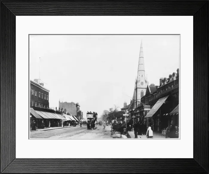 Framed Print : CLAPHAM - 1900 Framed Print : CLAPHAM - 1900