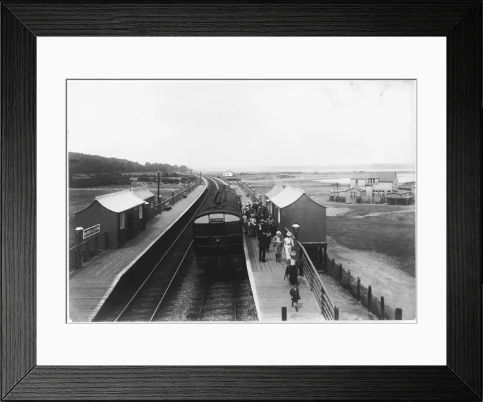 Framed Print : Dawlish Warren - 1902 Framed Print : Dawlish Warren - 1902