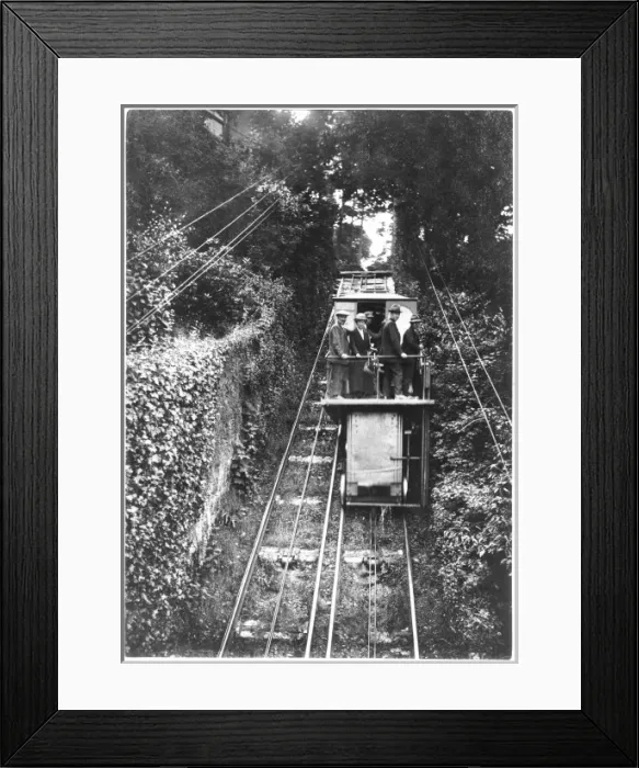 Framed Print : Lynmouth Lift - 1920 Framed Print : Lynmouth Lift - 1920