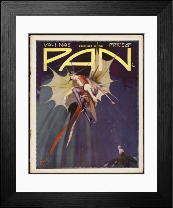 Framed Print : Pan Cover 1919 Framed Print : Pan Cover 1919