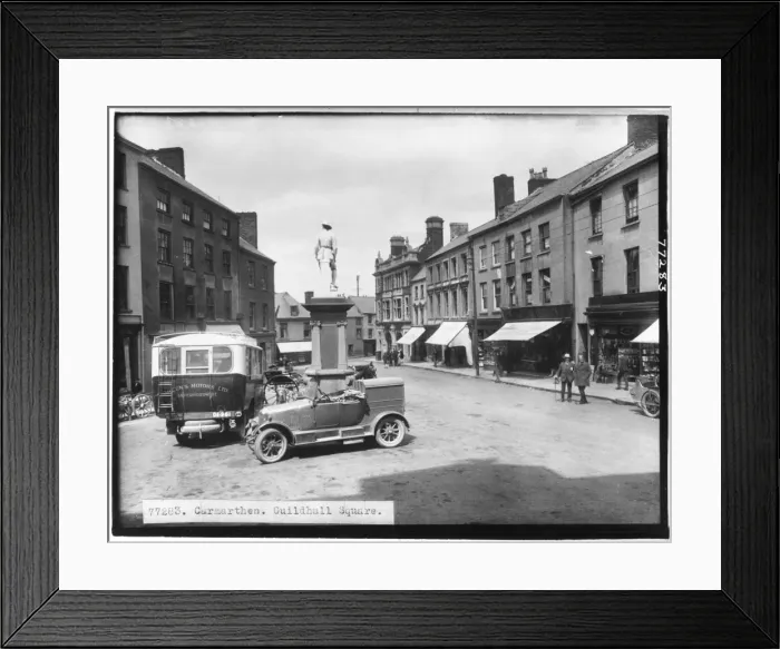 Framed Print : Carmarthen - 1925 Framed Print : Carmarthen - 1925