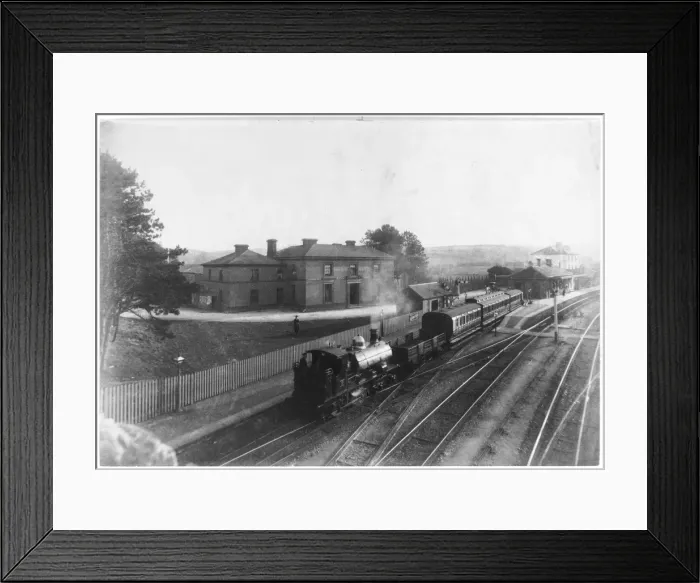 Framed Print : Churston Ferrers - 1906 Framed Print : Churston Ferrers - 1906
