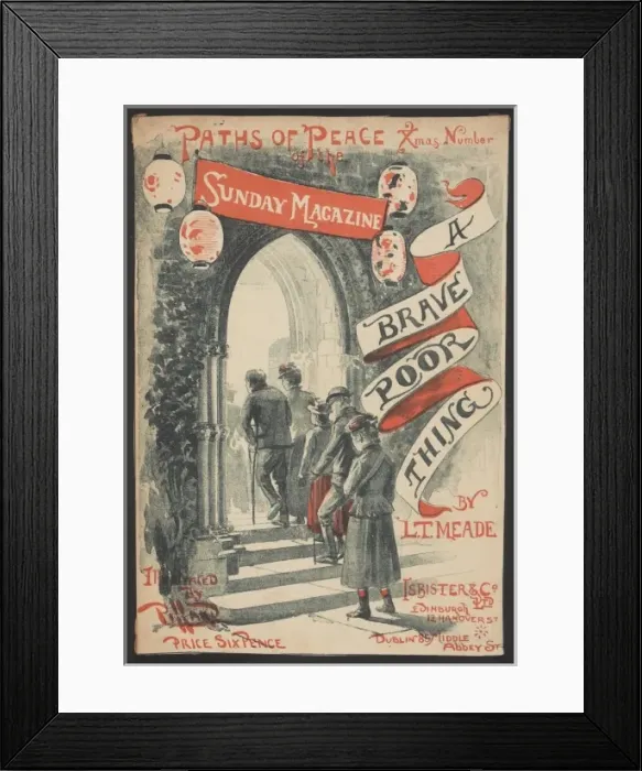 Framed Print : Sunday magazine Xmas cover Framed Print : Sunday magazine Xmas cover