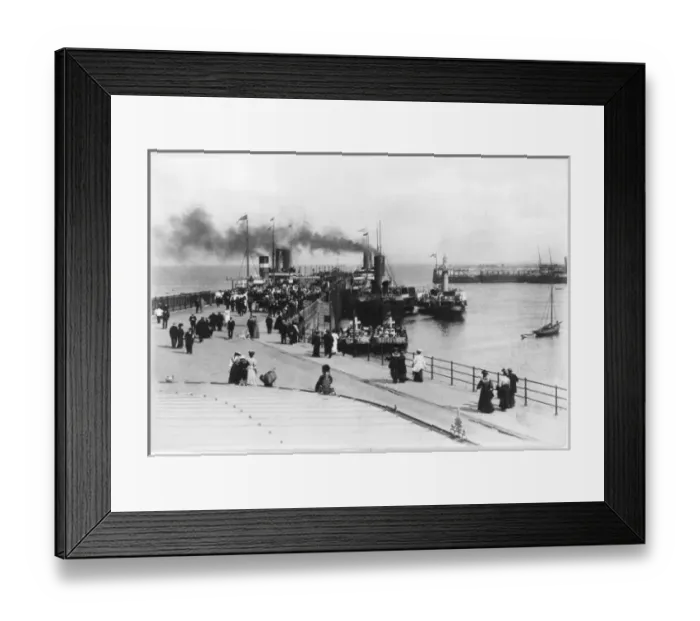 Framed Print : ISLE OF MAN - 1908 Framed Print : ISLE OF MAN - 1908