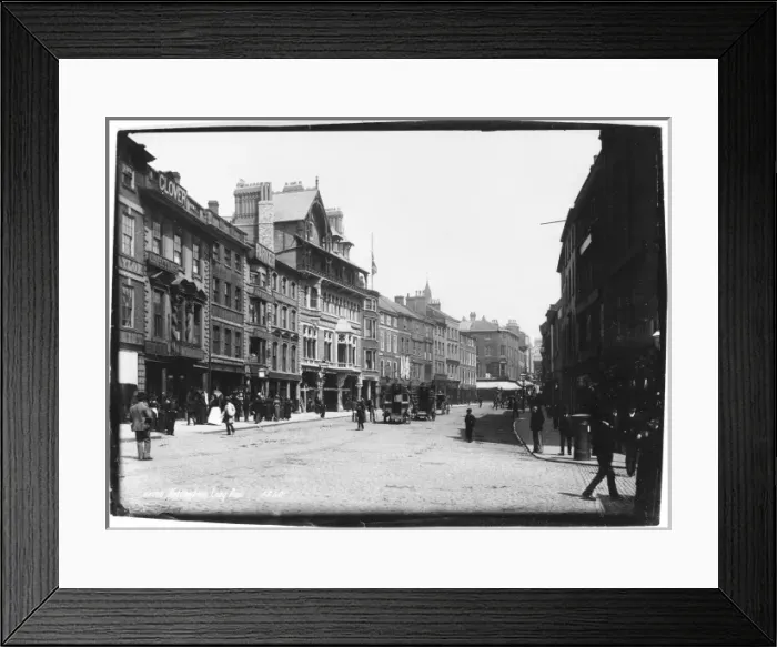 Framed Print : Nottingham - 1891 Framed Print : Nottingham - 1891