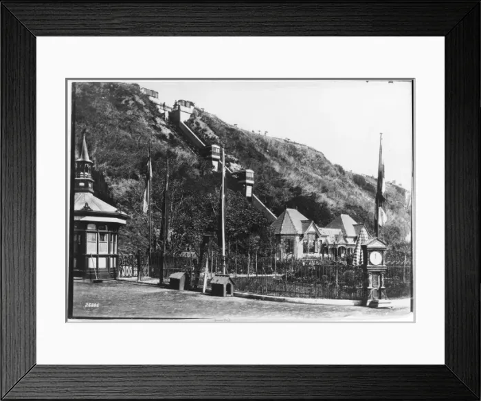 Framed Print : Folkestone - 1890 Framed Print : Folkestone - 1890