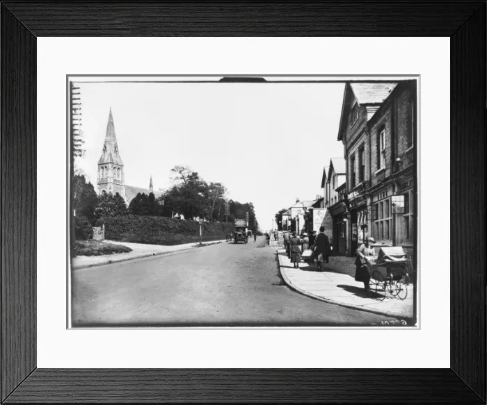 Framed Print : CAMBERLEY - 1916 Framed Print : CAMBERLEY - 1916