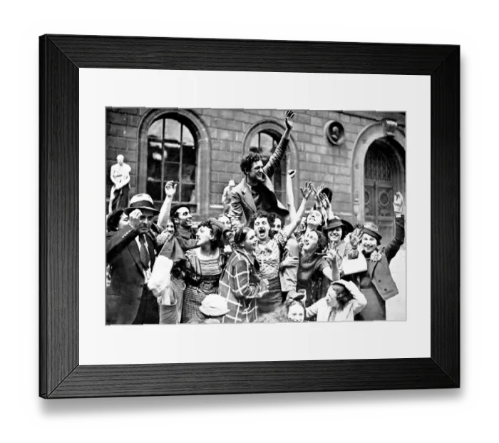 Framed Print : Students celebrating the winner of the Prix de Rome, Paris Framed Print : Students celebrating the winner of the Prix de Rome, Paris
