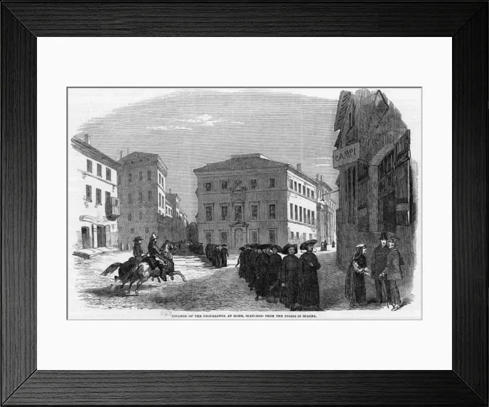 Framed Print : Italy Rome Collegio Framed Print : Italy Rome Collegio