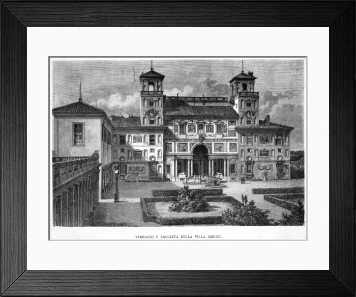 Framed Print : Italy Rome Medici Framed Print : Italy Rome Medici