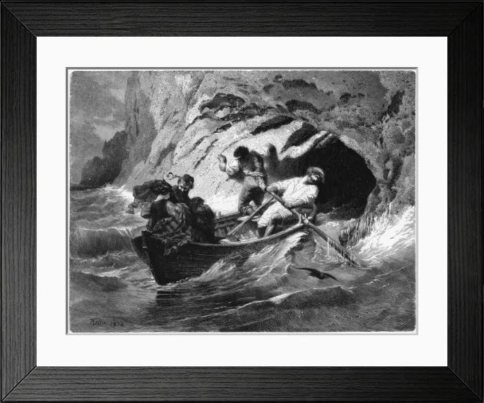 Framed Print : Italy Capri Grotto Framed Print : Italy Capri Grotto