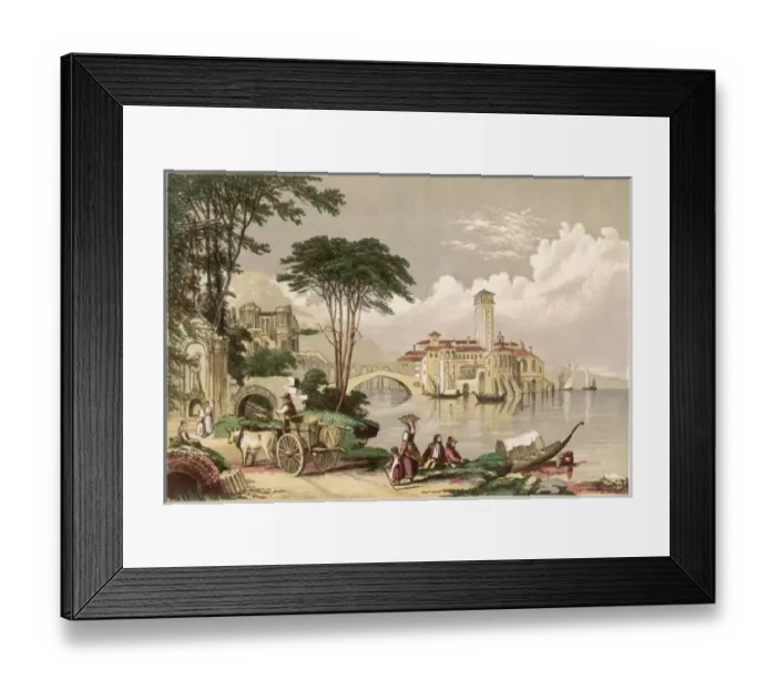Framed Print : Italy Lago Di Garda Framed Print : Italy Lago Di Garda