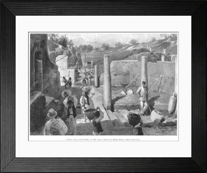 Framed Print : Italy Villa Found Framed Print : Italy Villa Found
